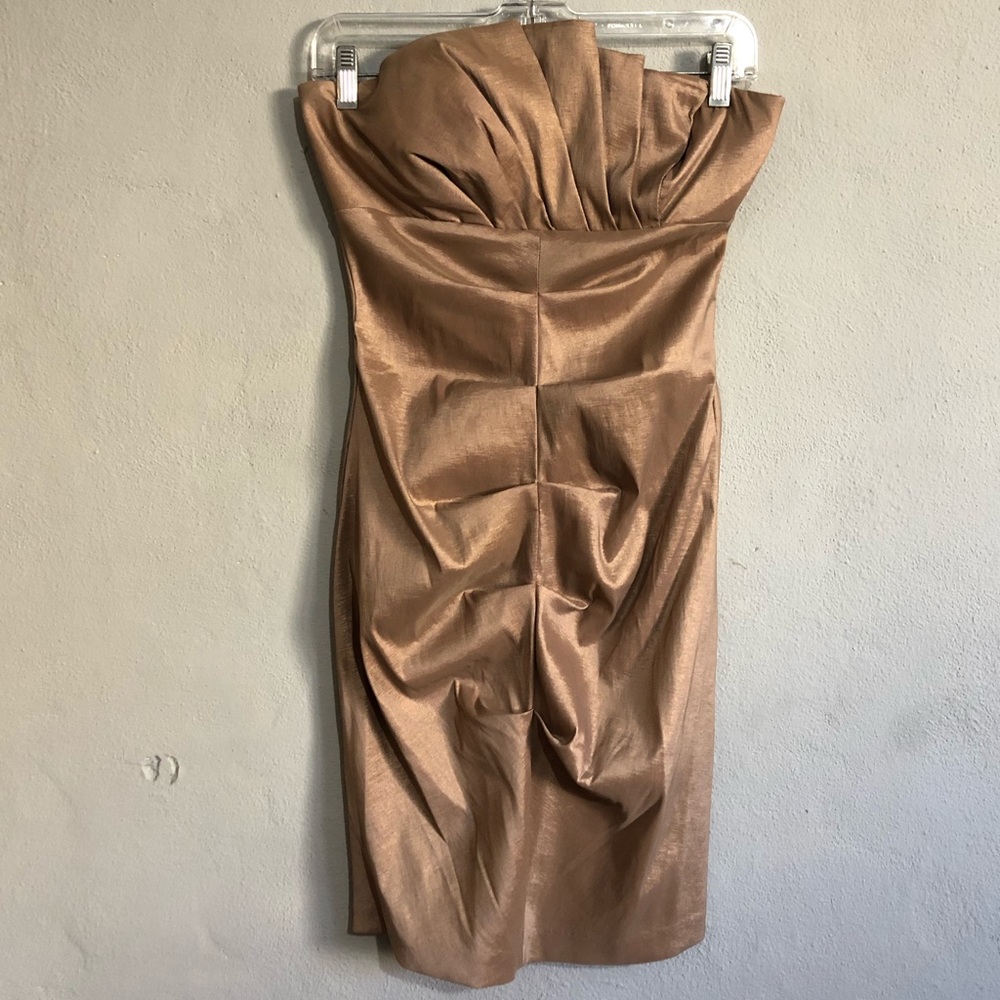 Beige Cocktail Dress